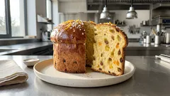 Brioche di Natale in planetaria: impasto ben incordato e mollica filante, passo passo