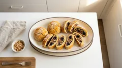 Biscotti del riciclo all’amarena: frolla ripiena per usare gli avanzi dolci