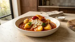 Zuppa di baccalà con patate e cavolfiore: il sughetto che fa la differenza