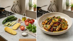 Zucchine e patate alla maniera di Paolo: il trucco per verdure saporite e asciutte