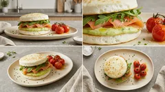 Panini di albume al forno: l’alternativa proteica al pane, pronta in 15 minuti