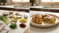 Panada alle verdure con carciofi e pomodori secchi: rustica, croccante e facile da tagliare