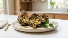 Carciofi alla brace “senza fumo”: il modo comodo per farli croccanti a casa