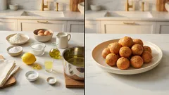 Castagnole di Carnevale al limone e limoncello: soffici dentro, dorate fuori