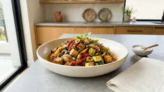 Caponata di verdure agrodolce: il metodo per farle restare sode e saporite