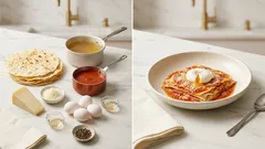 Pane frattau sardo: carasau, sugo e uovo in camicia per una cena diversa